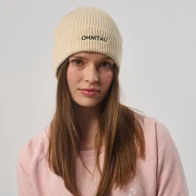 Omnitau Unisex Organic Cotton Pimlico Beanie - Cream