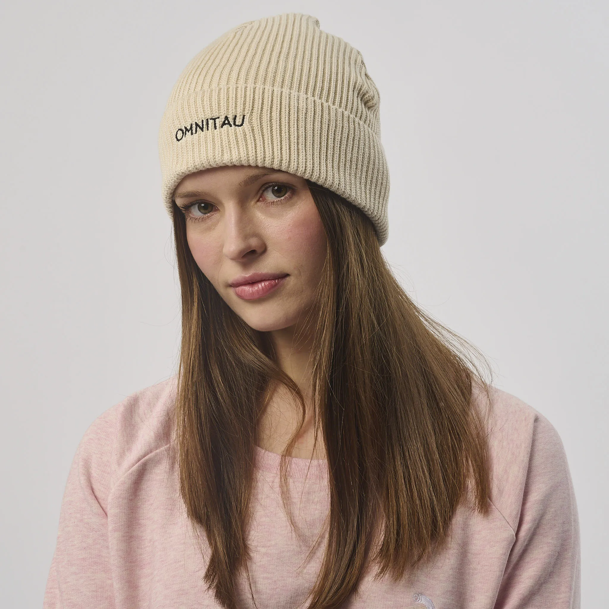 Omnitau Unisex Organic Cotton Pimlico Beanie - Cream