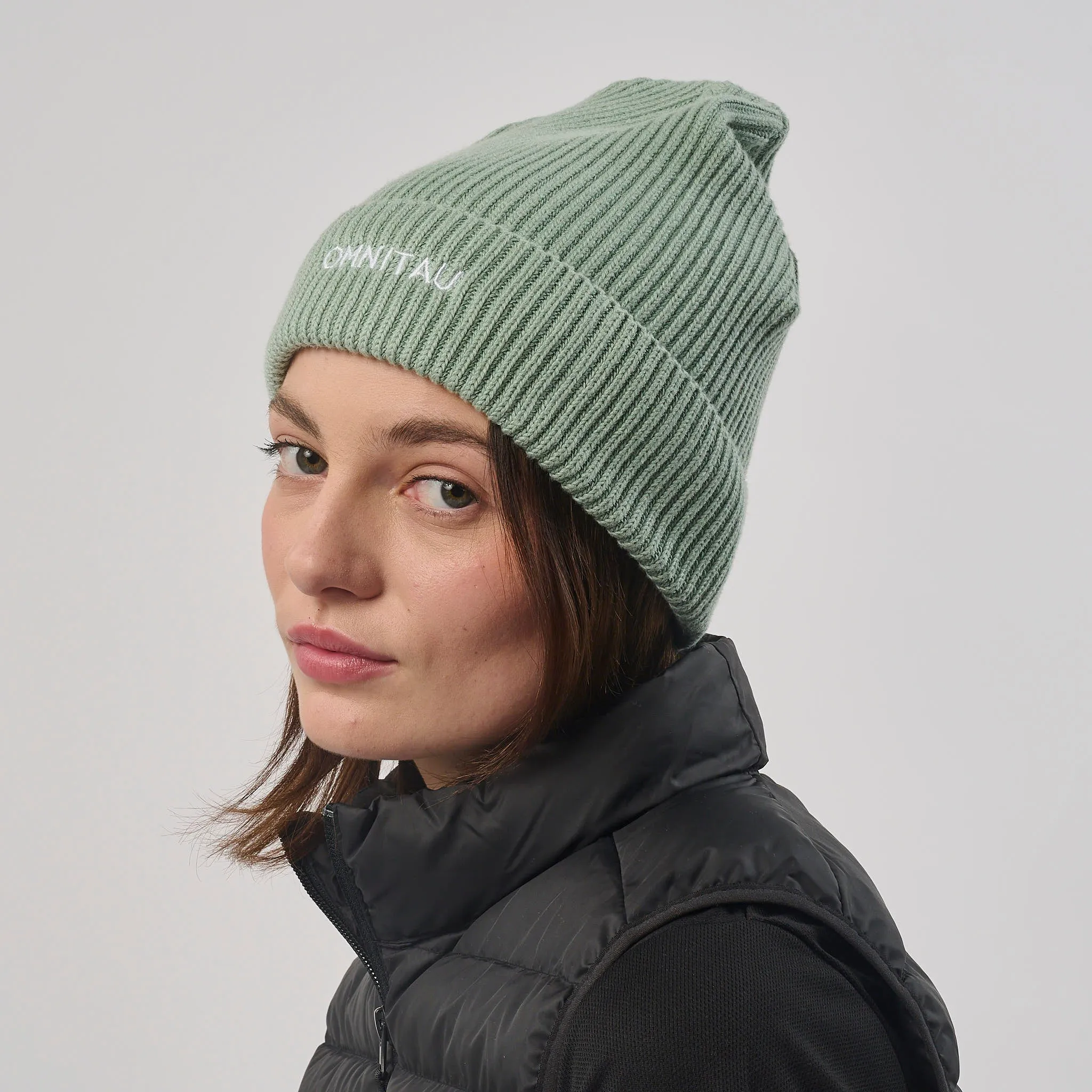 Omnitau Unisex Organic Cotton Pimlico Beanie - Green