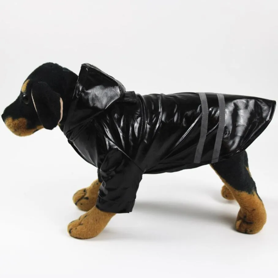 Pet Waterproof Hooded Raincoat