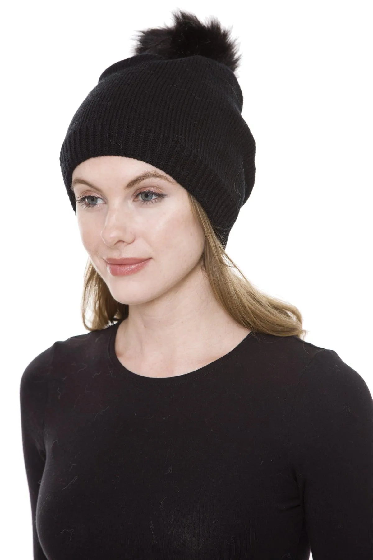 POM POM BEANIE (ASSORTED COLORS)