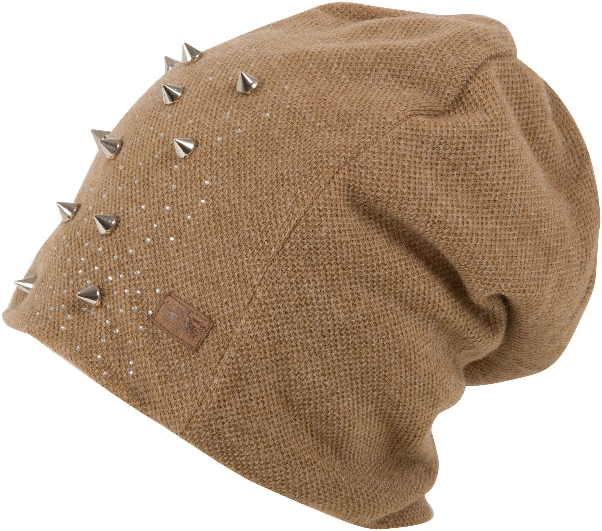 Sakkas Maggie Over-Sized Studded Slouch Beanie