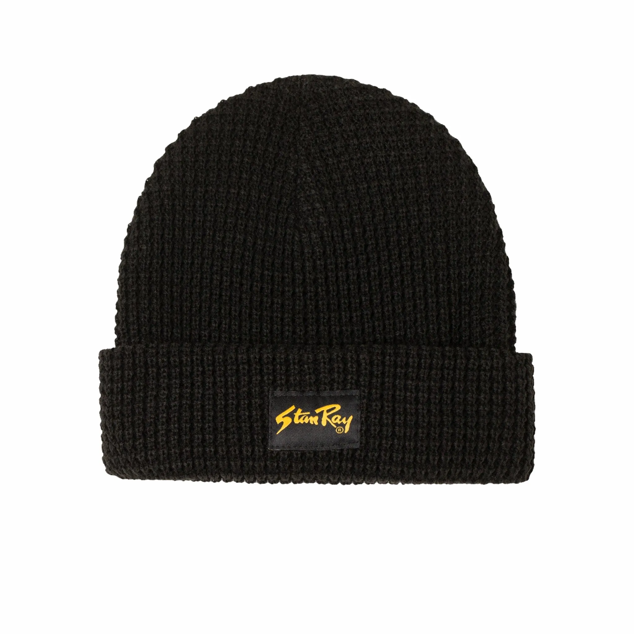 Stan Ray Waffle Beanie (Black)