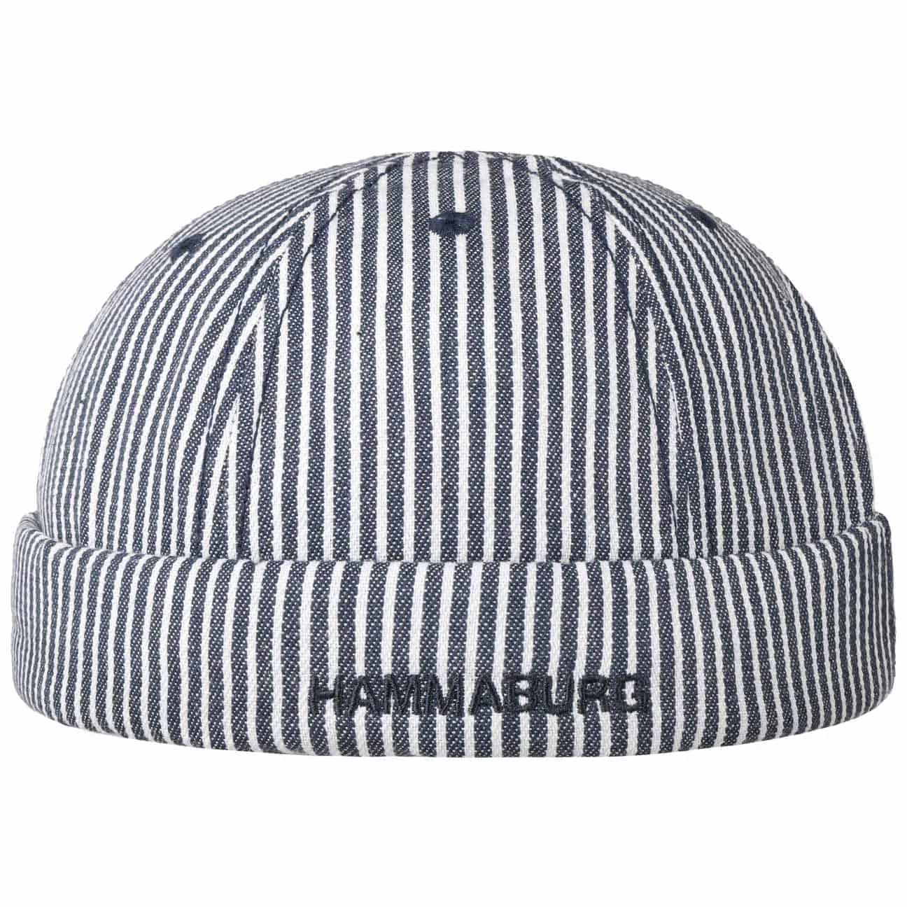 Stripes Cotton Docker Hat by Hammaburg