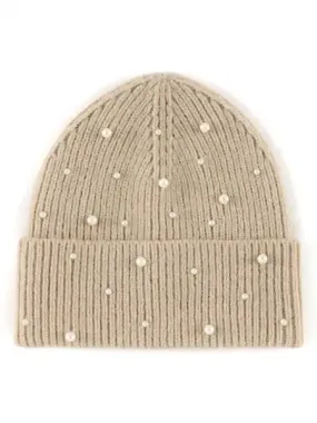 Taupe Perla Beanie