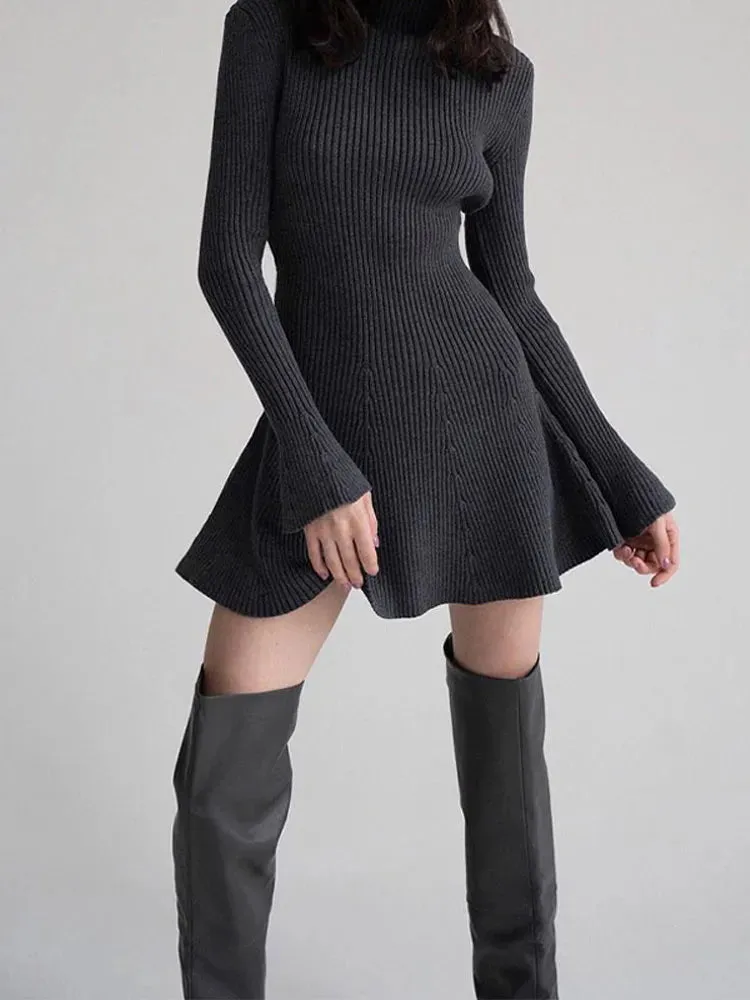 Toleet Blissful Bulwark A-Line Sweater Dress