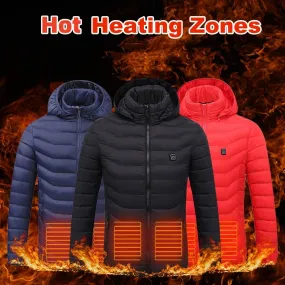 USB Electric Jacket Cotton Coat Heater