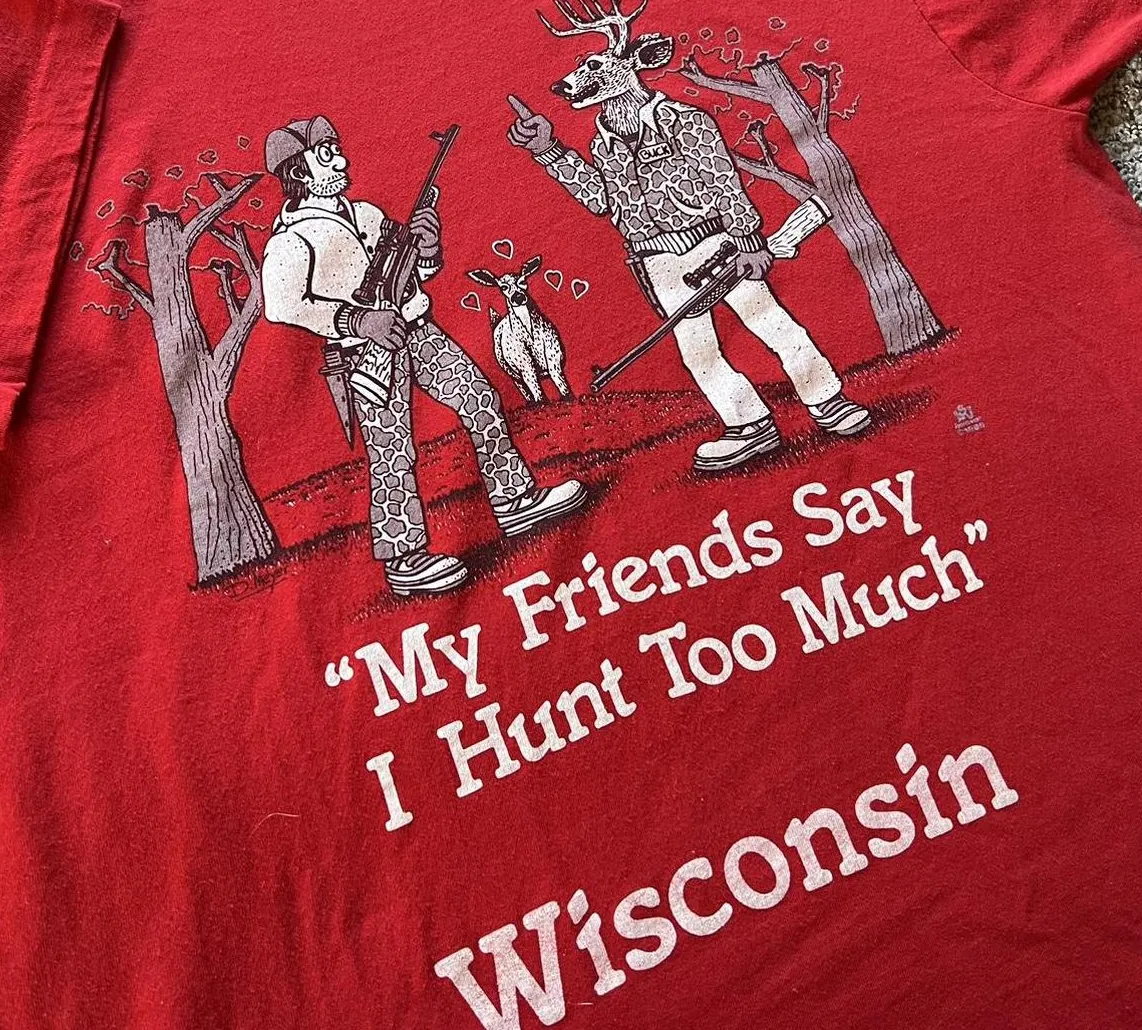 Vintage Wisco "Hunting" Tee