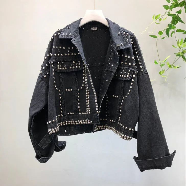 Willow Studded Diamond Female Jacket